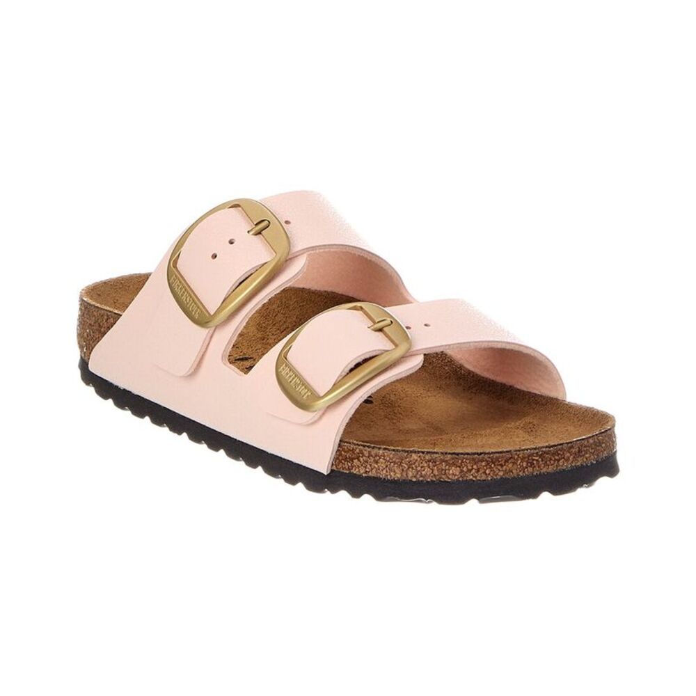Birkenstock Arizona Big Buckle Leather Sandal, Pink